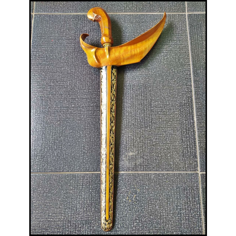 Tosan Aji panimbal kinatah Pamor ganggang kanyut