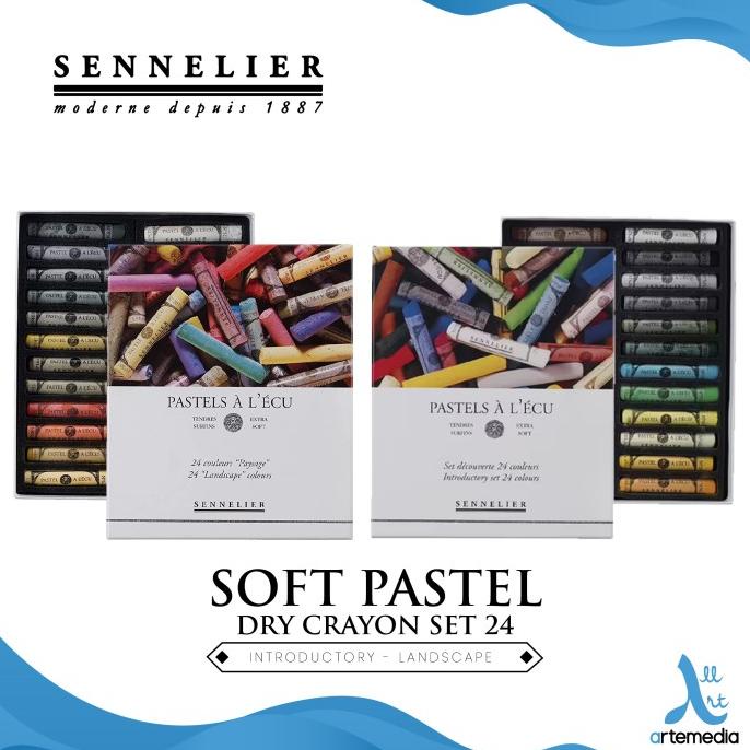 

Sennelier Soft Pastel Set 24 Dry Crayon Krayon Warna Lembut ---READY---