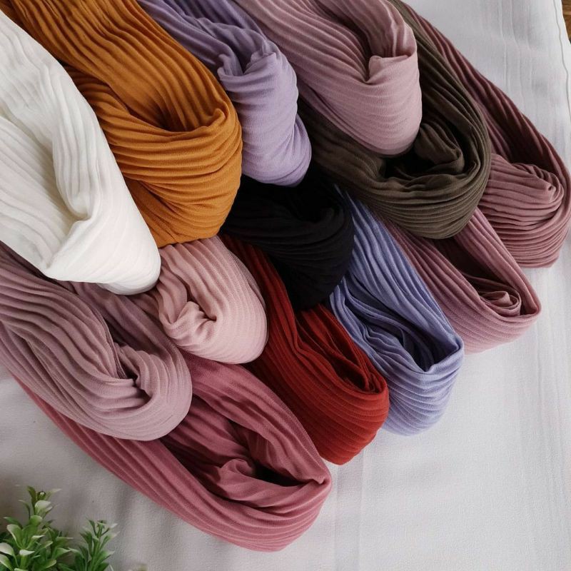 Pashmina Plisket Premium FULL PLISKET