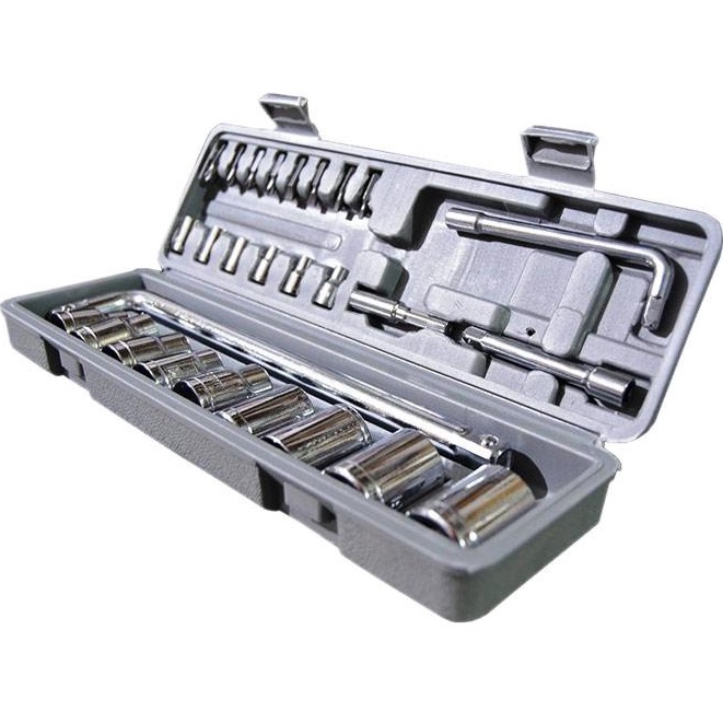 Kunci Sock Set 27 pcs - Kenmaster Kunci Sok/Shock / Kunci Socket Wrench Set