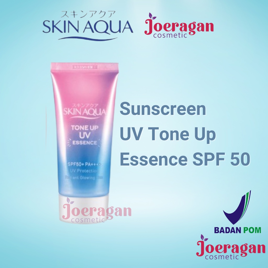 Skin Aqua Sunscreen Tone Up UV Essence SPF 50 Lavender 40gr Sunscreen Skin Aqua