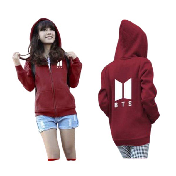 PROMO Jaket Hoodie Wanita Jaket BTS Murah