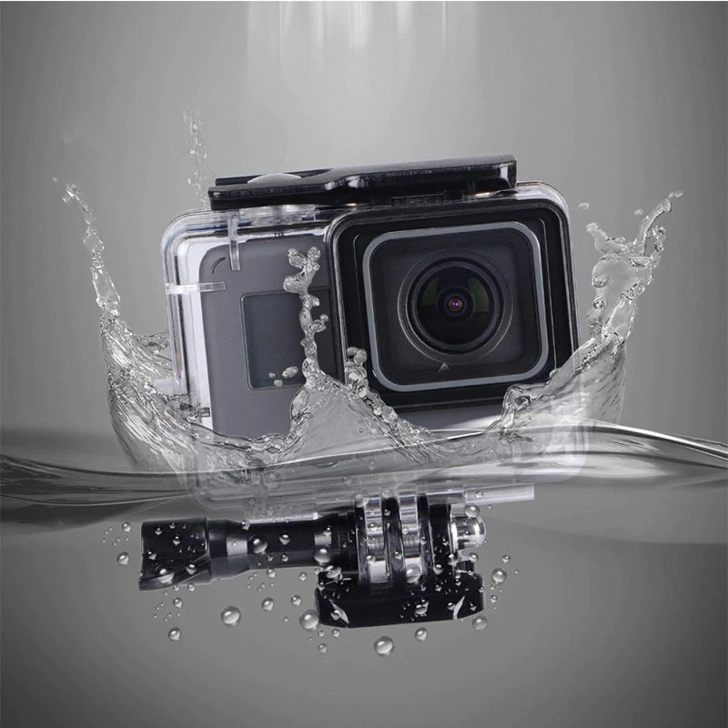 kamera Waterproof Housing Shell for GoPro Hero 7/2018/6/5 Black, Diving Protective Case 45m for Go