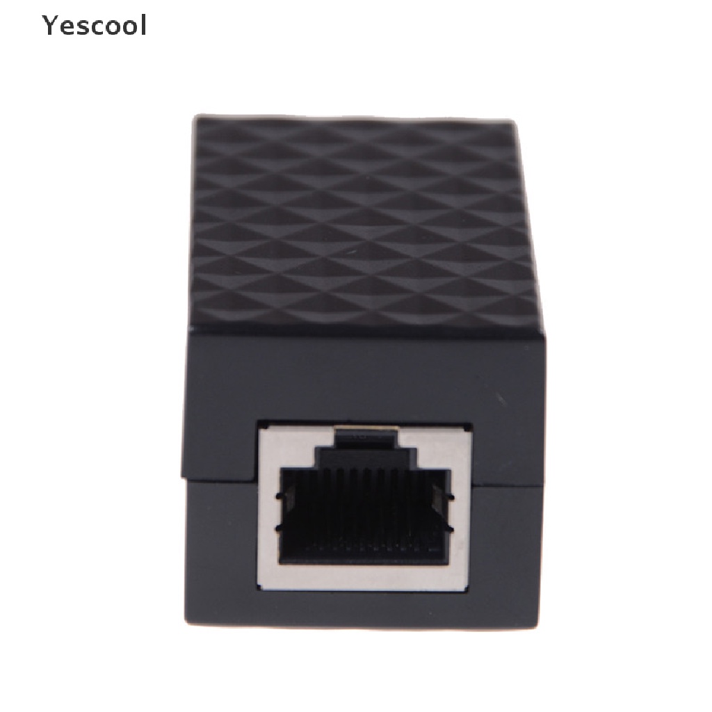 Yescool RJ-45 Lightning Arrester Adapter Ethernet Surge Protector Network Protect Tool .