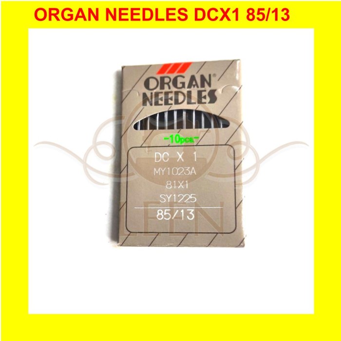 Jarum Organ DCx1 13 Original Japan DC x 1 Needles Jahit Obras LEEN