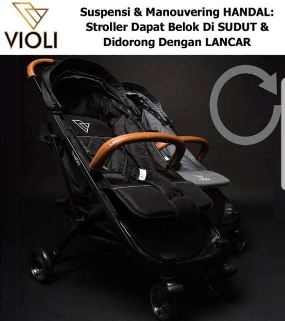 VIOLI TRAVELITE Stroller / stroller cabin sized / kokoh