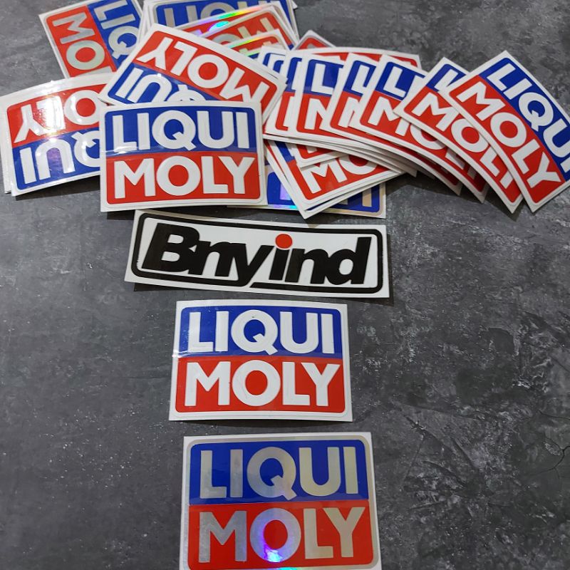 STICKER LIQUI MOLY CUTTING