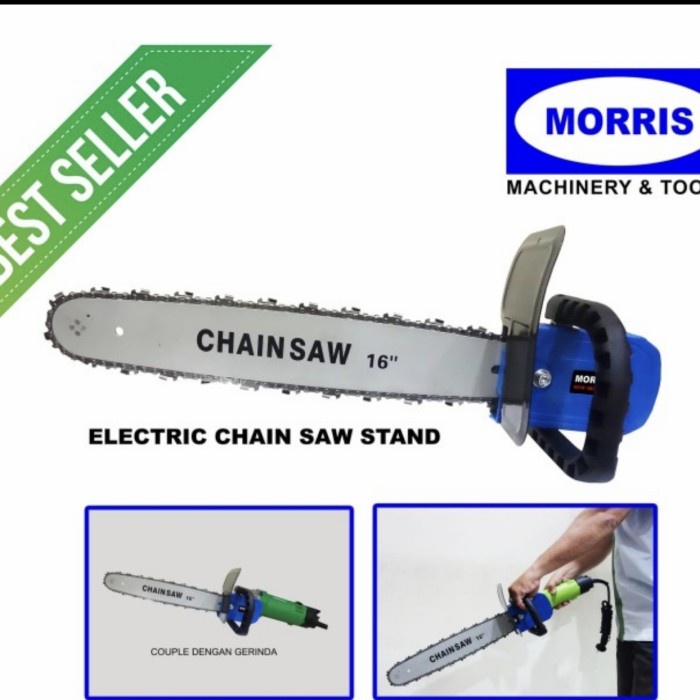 MESIN CHAINSAW GERGAJI KAYU ELEKTRIK