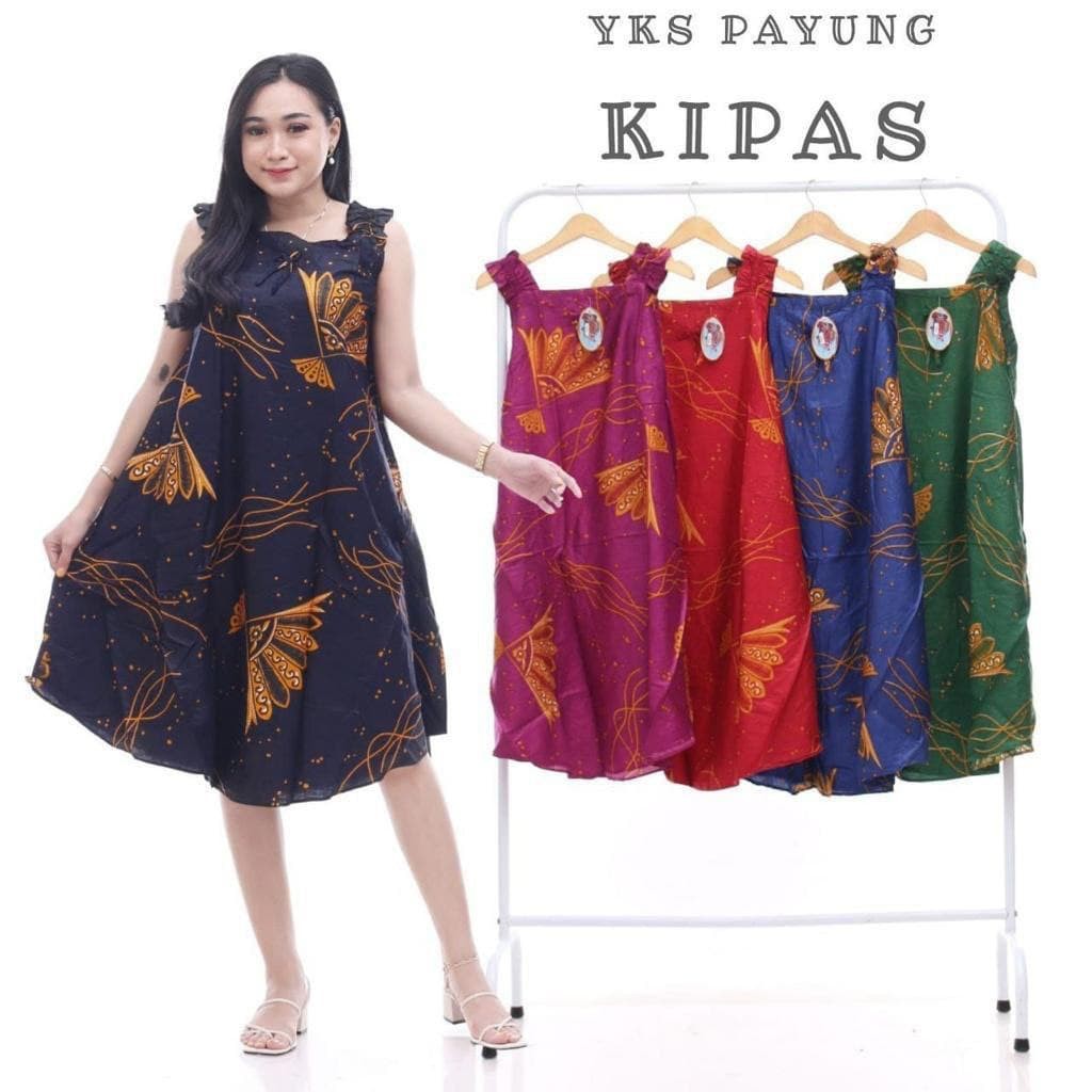 Yukensi Payung Bali - Daster Tanpa Lengan