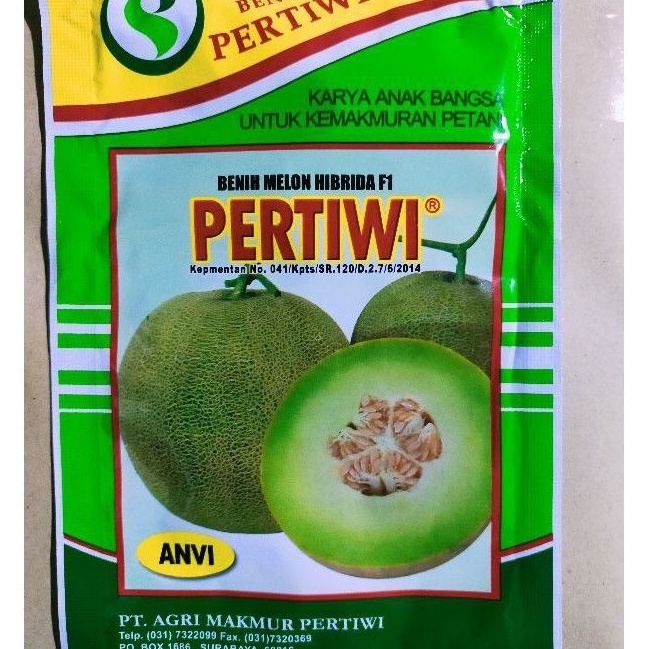 Melon Hibrida Pertiwi anvi original Murah
