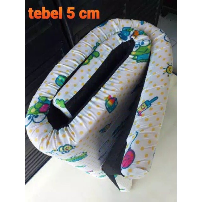 kasur busa lipat kemping tebal 5cm kasur lantai empuk tahan lama kasur busa padat anti kempes