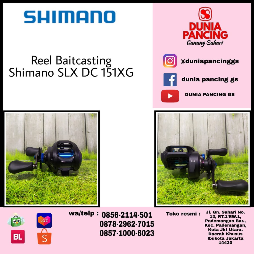Reel Baitcasting Shimano SLX DC 151 XG