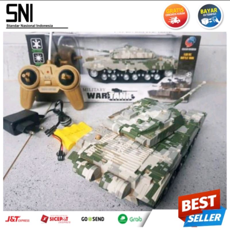 Mobil Remote Control Tank RC Tank Baterai Cas / Tamia RC Formula F1 Tamiya Remot