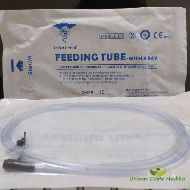 SELANG NGT FEEDING TUBE SONDE NO 6, 8, 10