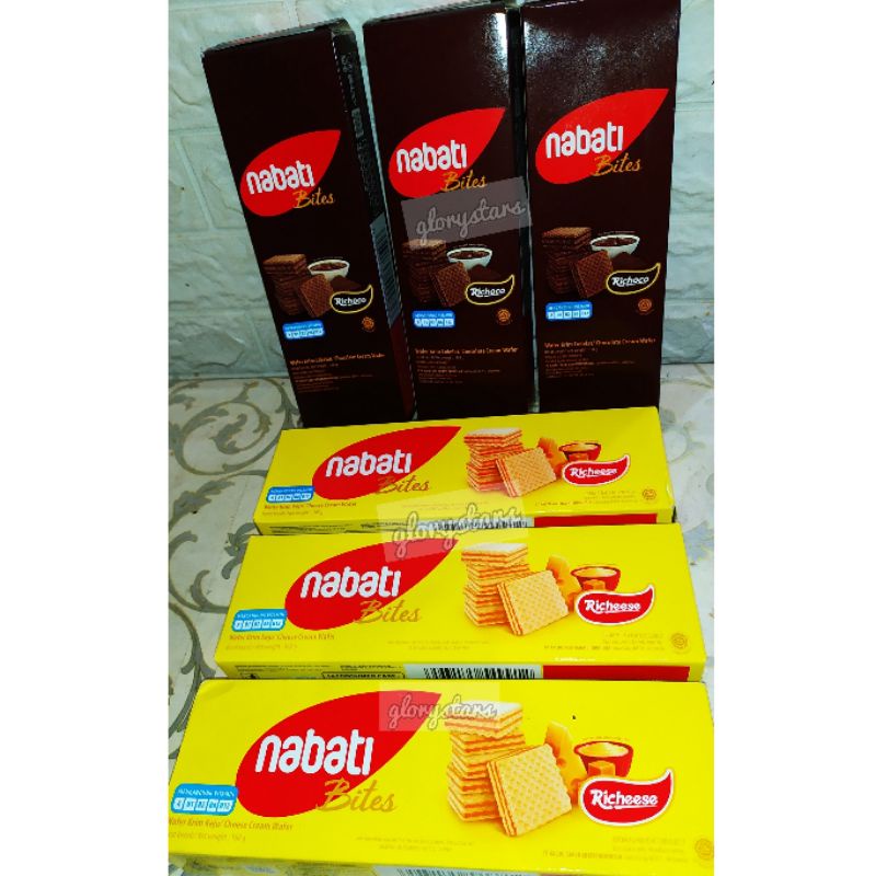 

RICHEESE NABATI BITES WAFER ALL VARIANT 168gr