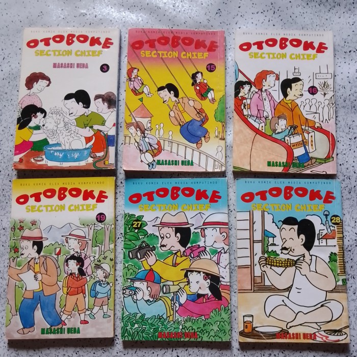 Buku Cabutan Komik OTOBOKE Section Cief No. 3,15,16,19,27 & 28 Lengkapnya Lihat pada Deskripsi