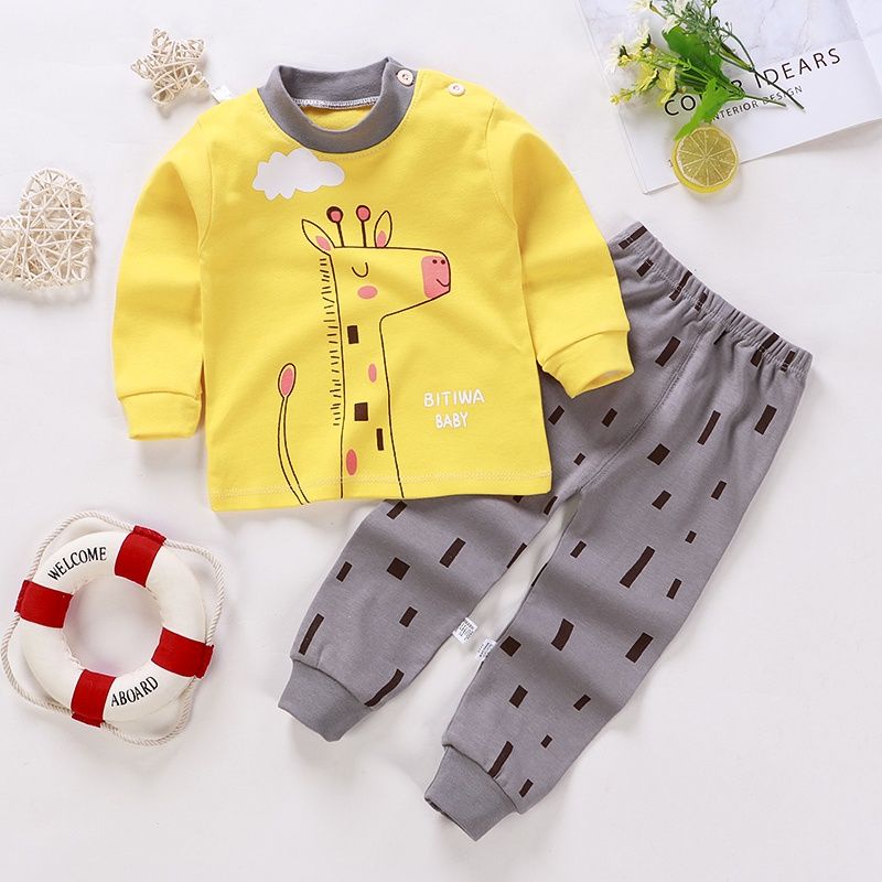 Baju setelan anak jerapah