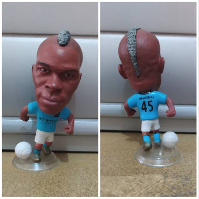 Action Figure Kodoto Mario Balotelli Man City . Miniatur pemain bola