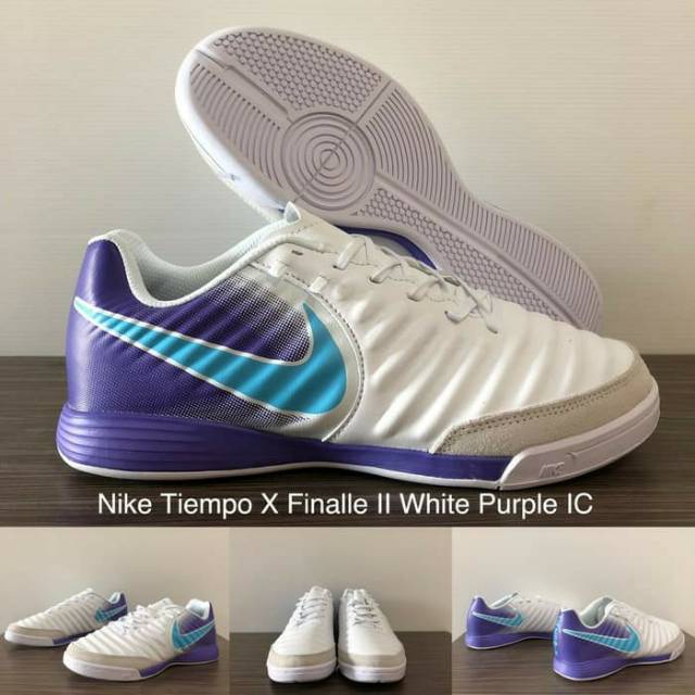 Nike Tiempo X Finalle II White Purple IC