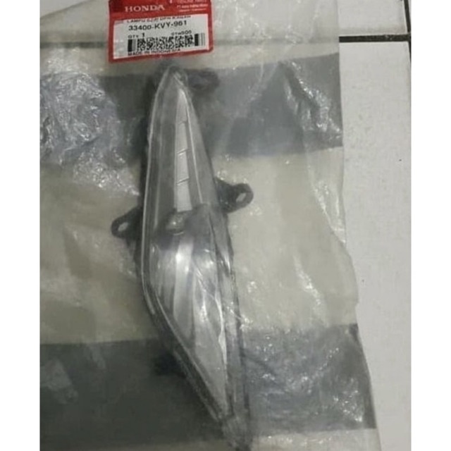 Lampu sen sein reting retting riting ritting  Assy DEPAN Winker Assy KIRI HONDA Beat karbu ORIGINAL 