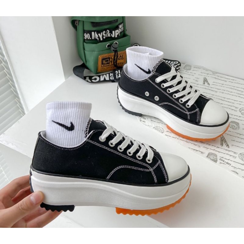 [COD] Sneakers Wanita Import CASSEY  | Sepatu Sekolah | Sepatu Casual | Sepatu OOTD | Sepatu Viral | Sepatu Dupe Conv*rse x JW | Sepatu Kekinian