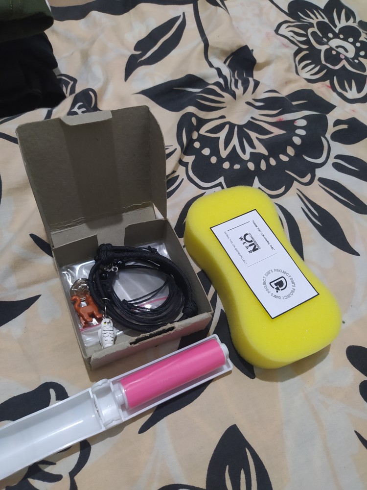 Rol Mini Pengangkat Pembersih Debu Bulu Baju Sticky Buddy Lint Roller