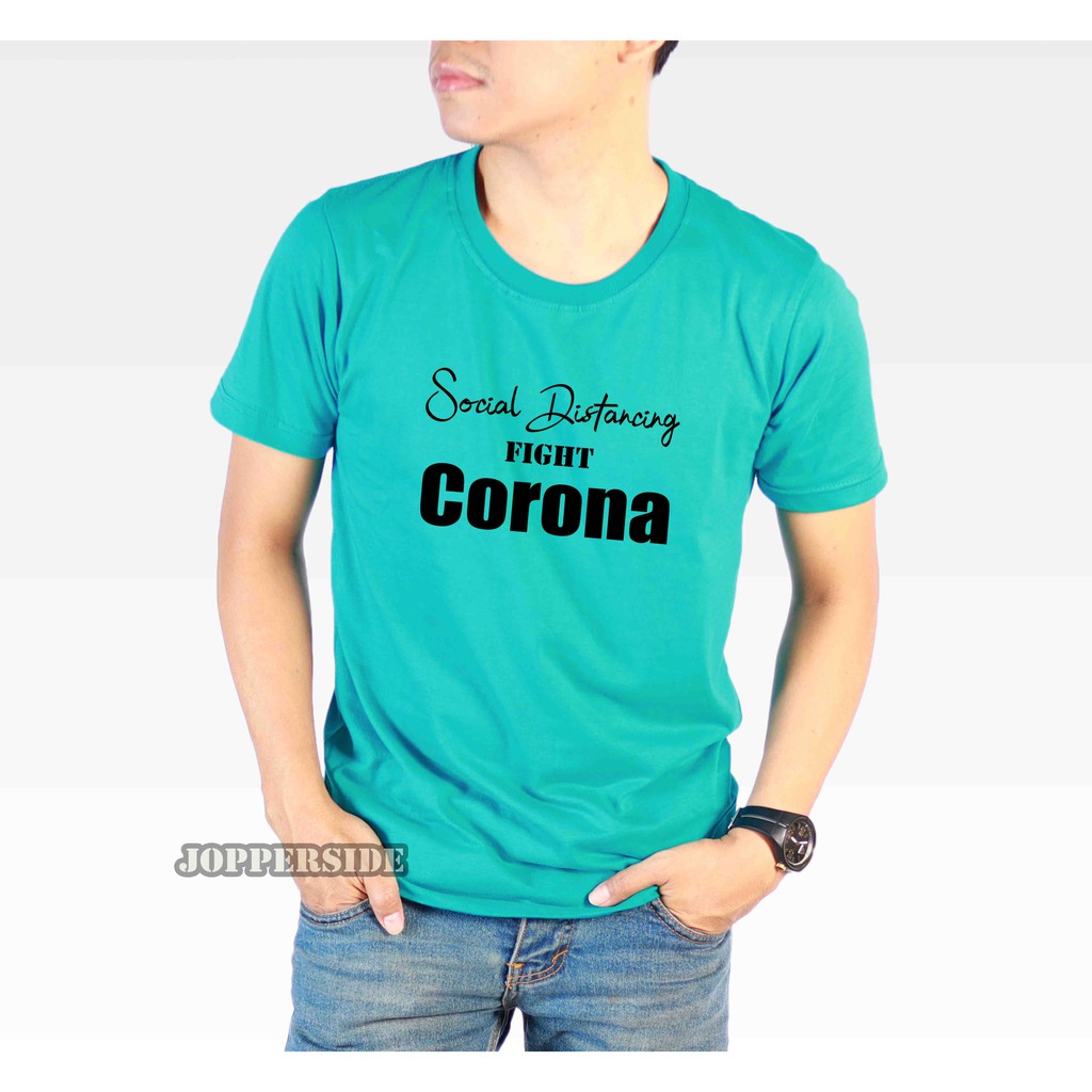 JOPPERSIDE T SHIRT KAOS DISTRO CORONA KORONA PRIA ORIGINAL PREMIUM TS84