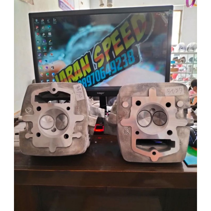 HEAD KOP SUDUT TIGER GL MEGAPRO ISI KLEP 34/29