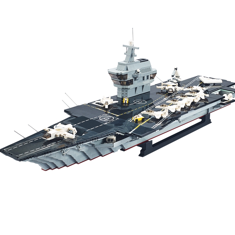 Lego Shandong membangun kapal blok Liaoning kapal induk kapal perang