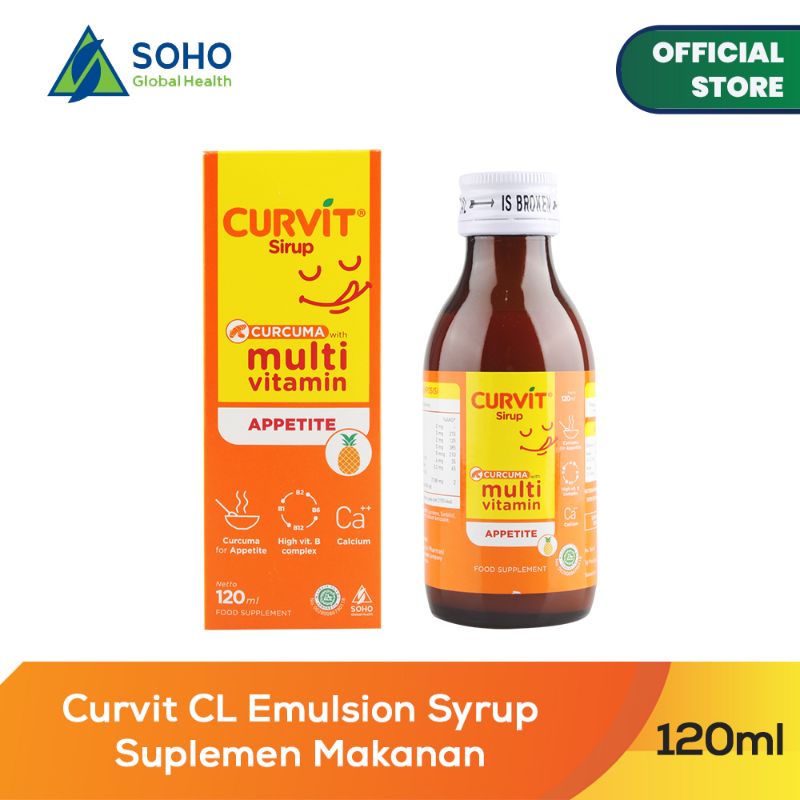 CURVIT SYRUP 120ML