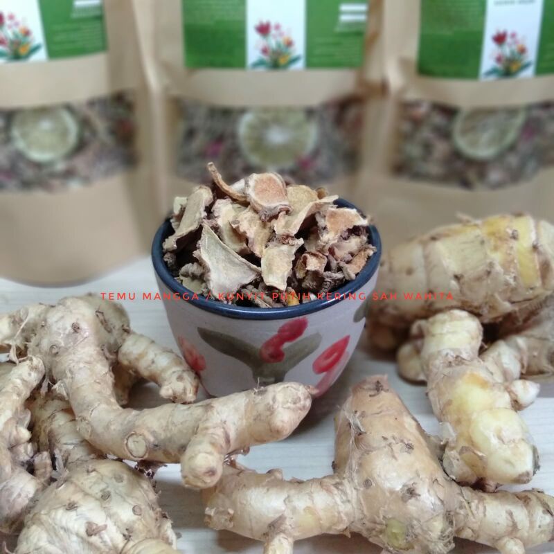 

temumangga / mango ginger kering, simplisia 65gr