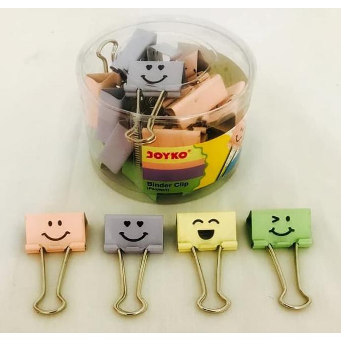 

BINDER CLIP SMILE/JEPIT FILE/PENJEPIT/PAPER CLIP 111FC2 DISKON