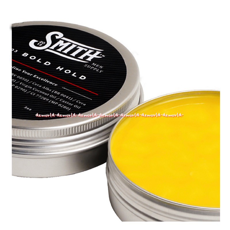 Smith Men Supply Bold Hold Oil Based Pomade 85gr Pome Pengeras Menata Rambut Pria