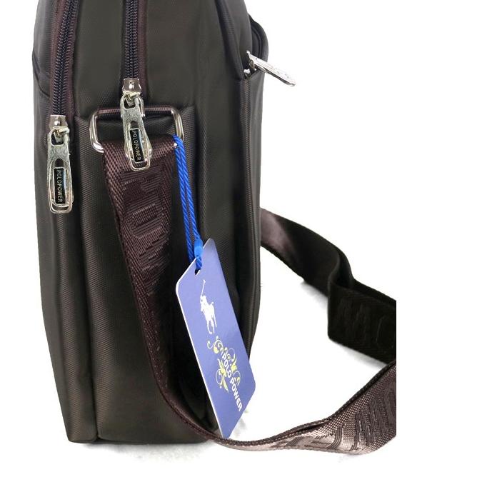 Polo Power - Tas Pria Tas Selempang Import Dual USB Tas Slempang Polo Original - Sling bag Crossbody