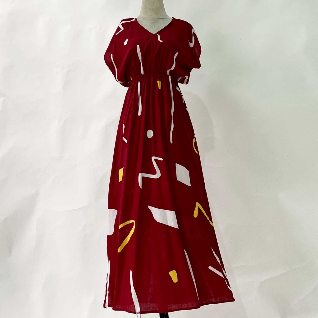 Dress Manohara Bali Panjang Molusca-Atelia Maron