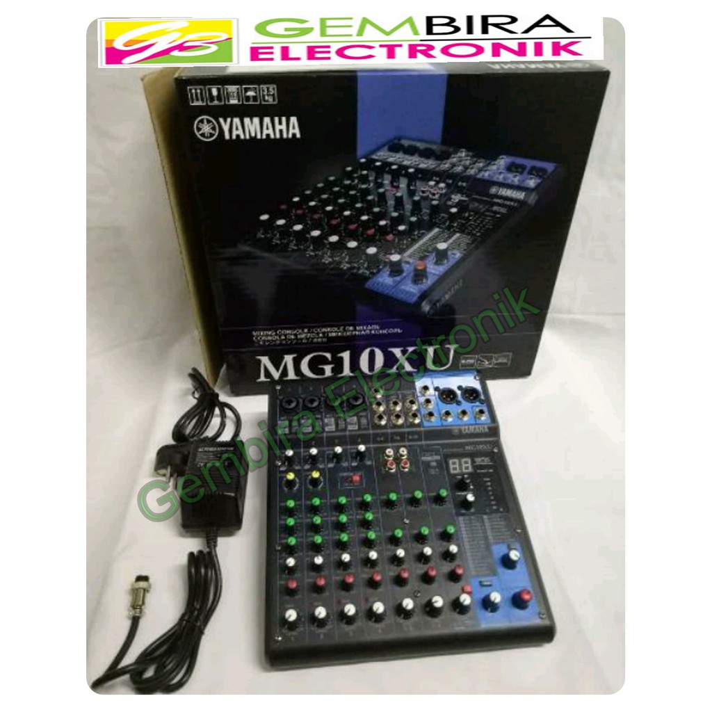 Mixer Yamaha MG 10 XU Miexer Audio Yamaha MG10XU Original