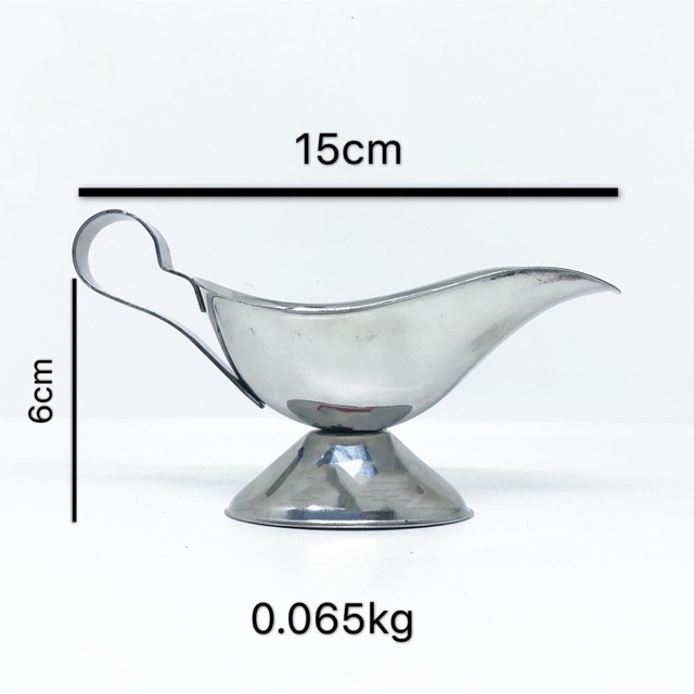 Sauce boat 3oz Tempat saos kecap sauce dish stainless steel