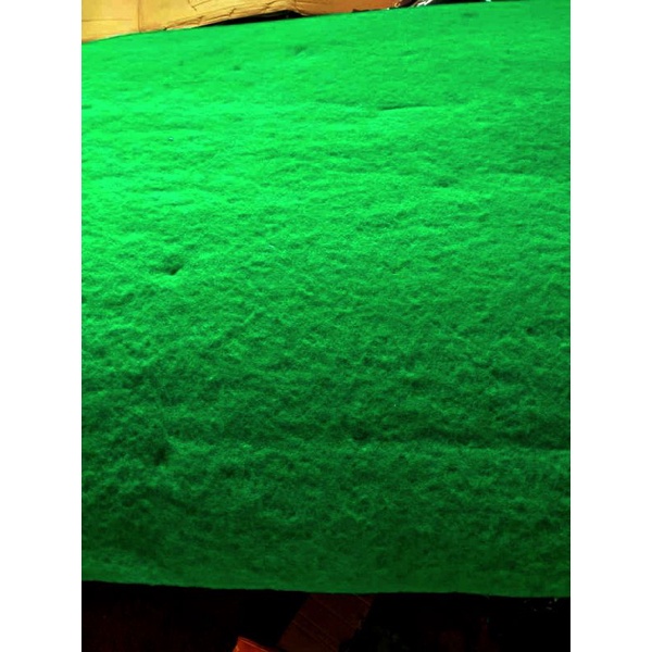 MEDIA FILTER KOLAM AQUARIUM GREEN WOOL/BLUE WOOL 1MX1M