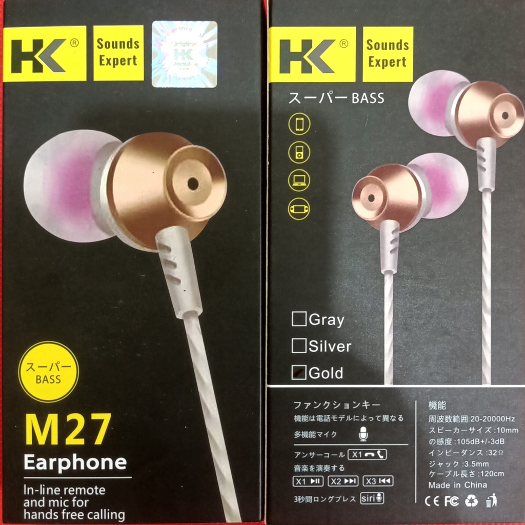 HEADSET / HANDSFREE HK M27 SOUNDS EXPERT