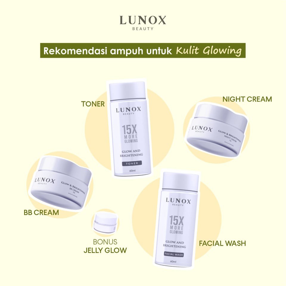 Lunox beauty , Paket Lunox Beauty , Cream Lunox Beauty , Cream Wajah Lunox , Skincare Lunox