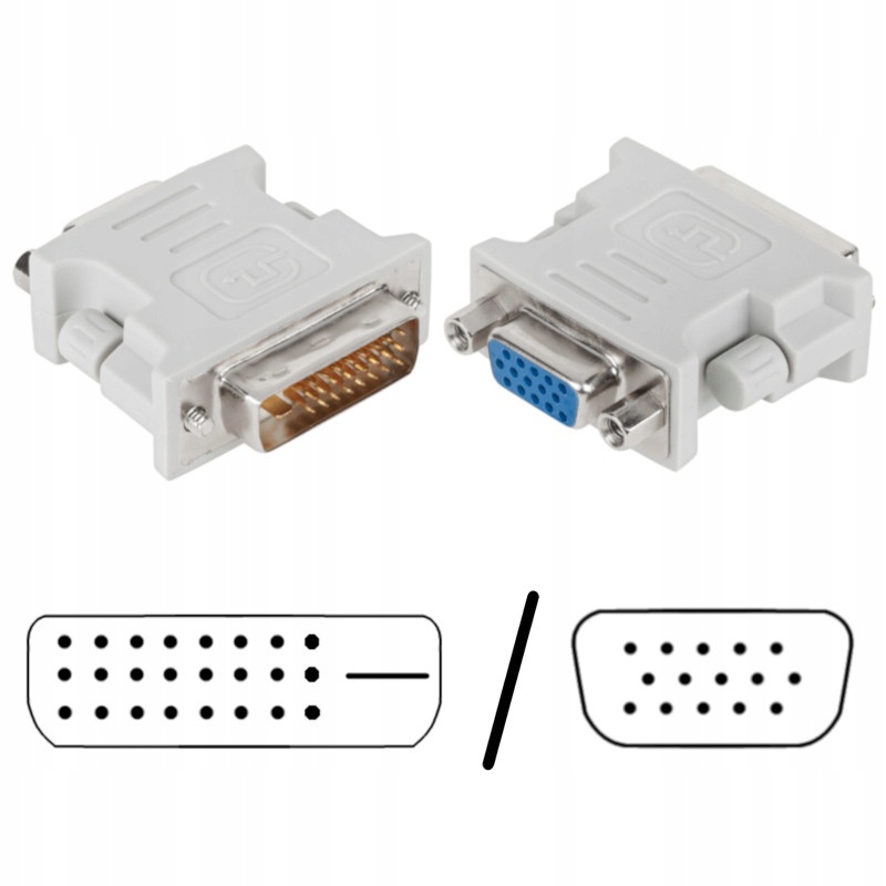 Gender Conector VGA to DVI 24+1