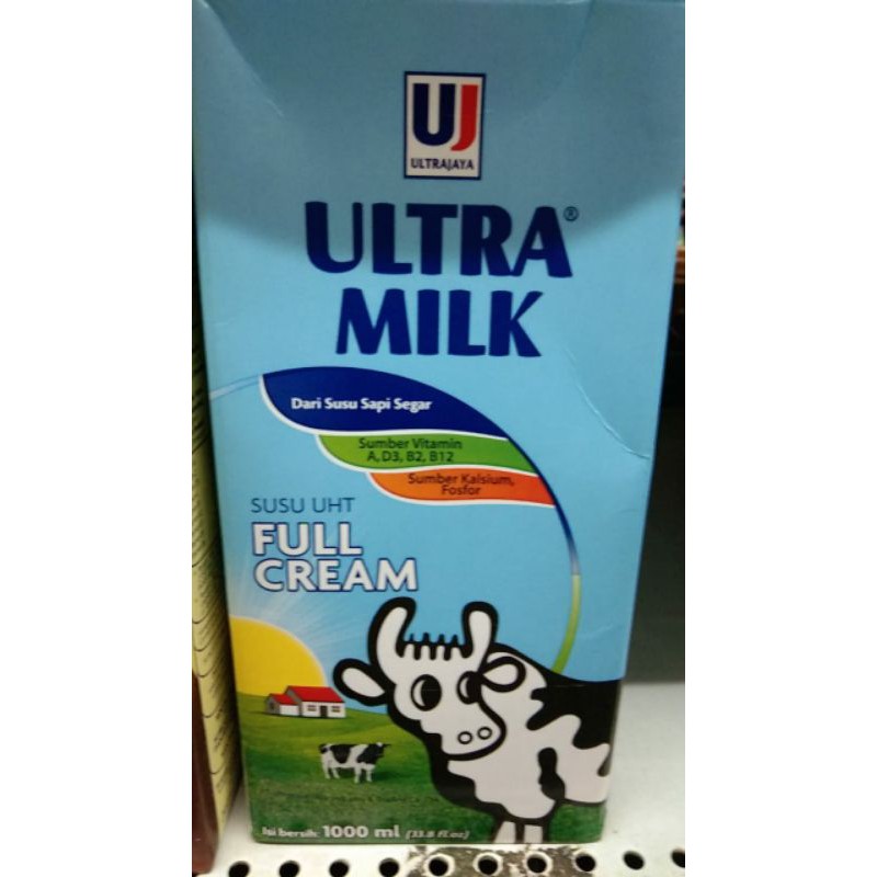 

Ultra Milk Full Cream 1000mL