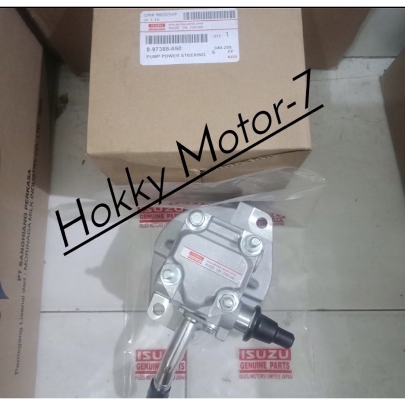pompa power steering isuzu NKR71