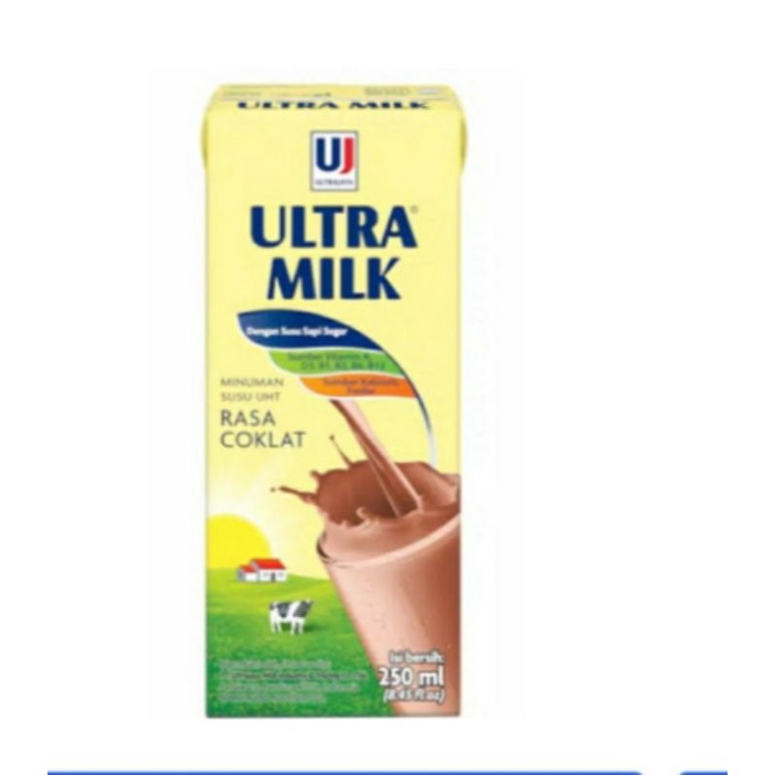 

susu ultra milk coklat
