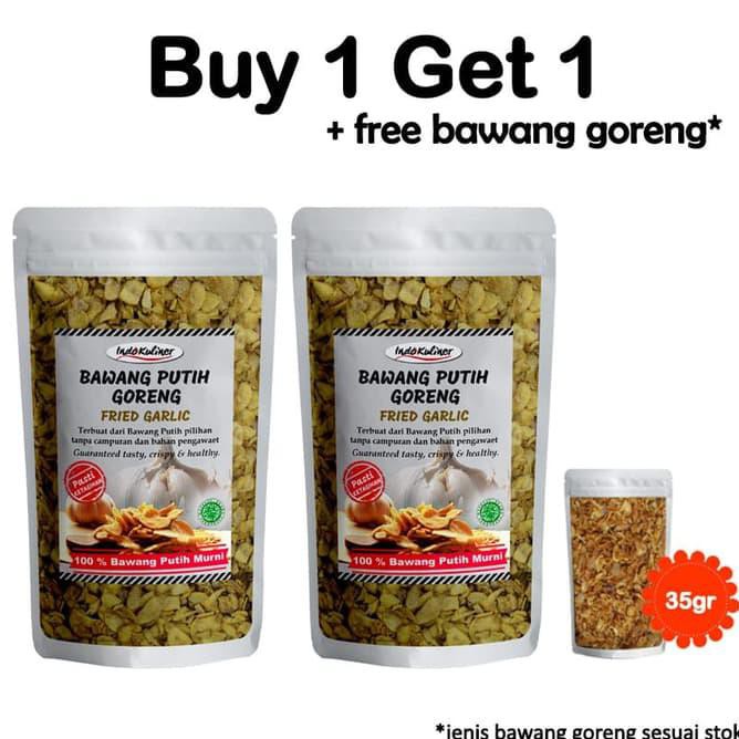 

Buy 1 Get 1 Bawang Putih Goreng 175 Gr *