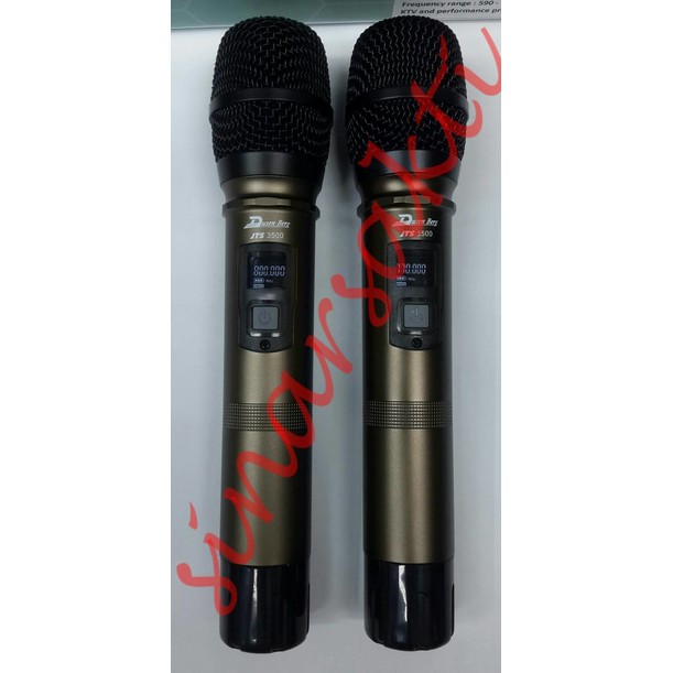 Murah Mic Wireless Dusenberg JTS 3500 ( Handheld ) Multi Channel