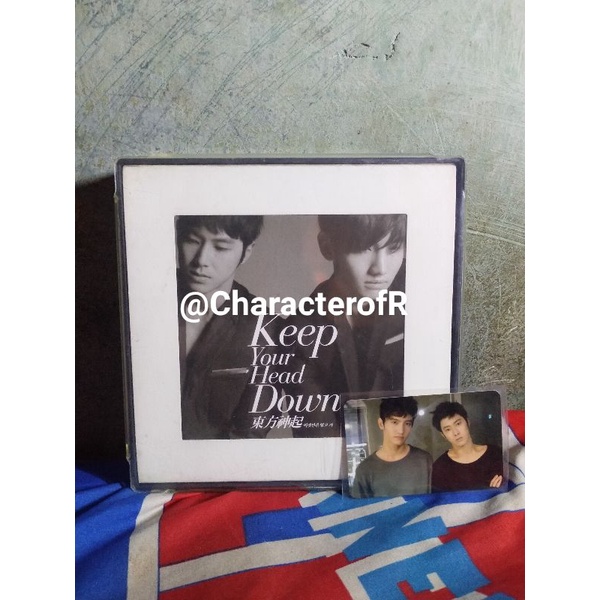 (BOOKED) Album TVXQ Keep Your Head Down Repackage + Official PC group