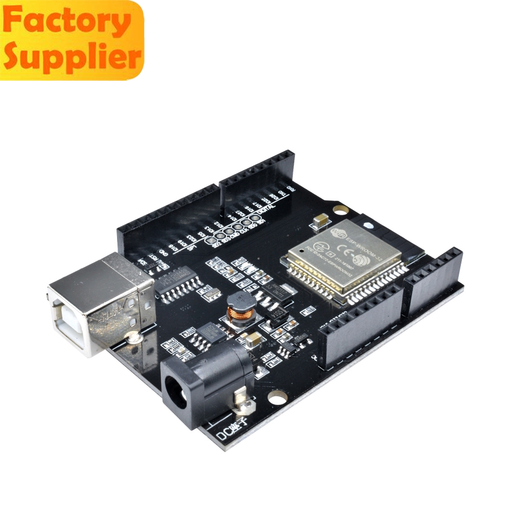 Baru Arduino Uno D1 R32 Esp32 Wifi Bluetooth Module 4mb Flash Board Ch340 Usb Type B Module Shopee Indonesia