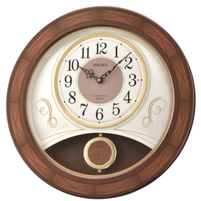 Jam Dinding Seiko Qxm367 Naga.Emas