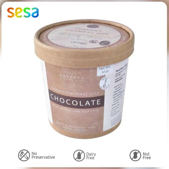 

Diskon Oatbarn Beyond Milk Instant Oatmeal Cup Chocolate 66 g Diskon